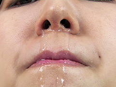 鼻・鼻水フェチ！由香里さんの鼻を観察
